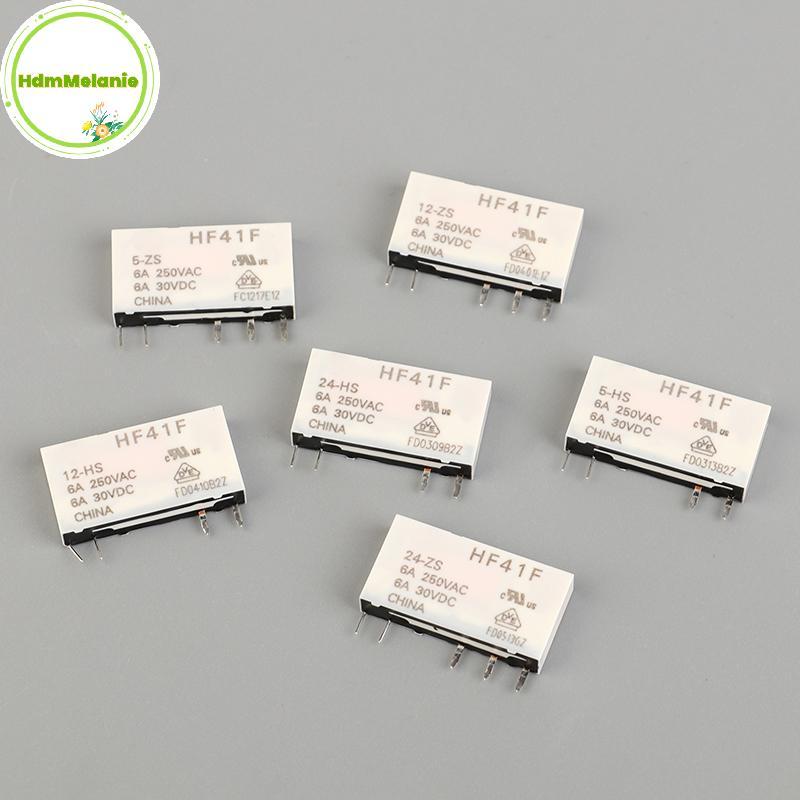 HDMM HF41F-24-ZS HF41F-12-ZS HF41F-5-ZS HF41F-5-HS HF41F-12-HS HF41F-24-HS รีเลย์อุตสาหกรรม Subminia