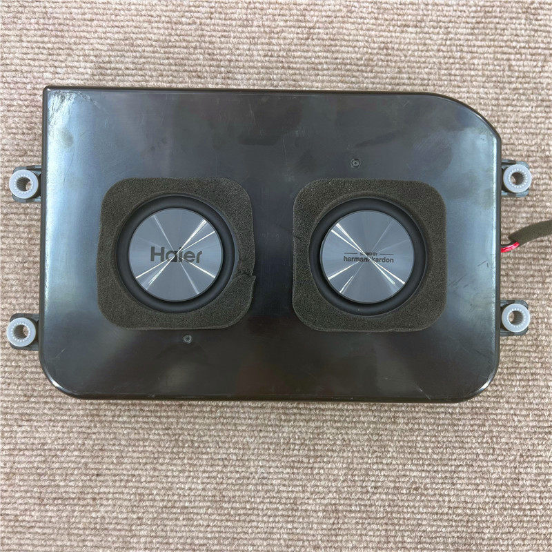 Ultra-Thin Passive Dual Woofer Speaker Desktop Fever Grade DIY Car Seat Subwoofer Speaker Audio Spea