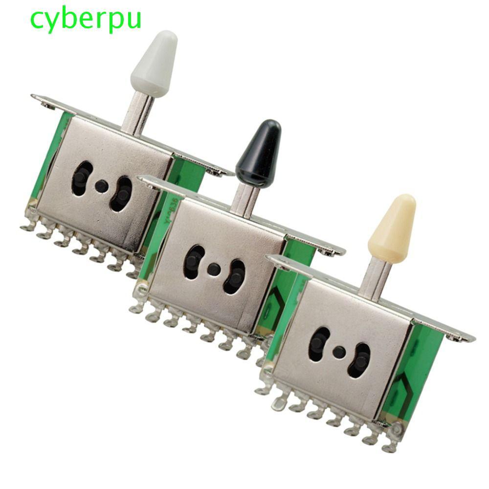 CYBERPULSE Guitar 3 Way Pickup, โลหะสังกะสีอัลลอยด์กีตาร์ Pickup Selector Switch, Selector Switch 3/