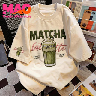 COD✅ (จัดส่งในกรุงเทพฯ) MAO Shop ❗ เสื้อยืดลายเกาหลี ดีไซน์ทันสมัยมีลายพิมพ์ ผ้าความรู้สึกถ่ายเทอากาศได้ดี oversized