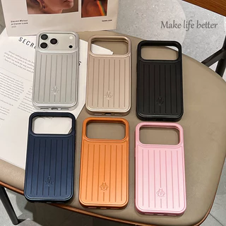 รูปแบบกระเป๋าเดินทางแฟชั่นเคสโทรศัพท์สําหรับ ไอโฟน 17 16 15 14 13 มือโปร สูงสุด กันกระแทกป้องกันการตกบางน้ําหนักเบาฝาครอบป้องกันหลายสีสําหรับใช้ประจําวันผู