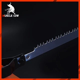 MUSCLE COW โครงเลื่อยคันธนู พร้อมใบเลื่อย โครงเลื่อยเหล็ก 24" / 30" พร้อมใบเลื่อย โครงเลื่อยไม้ BOW SAW