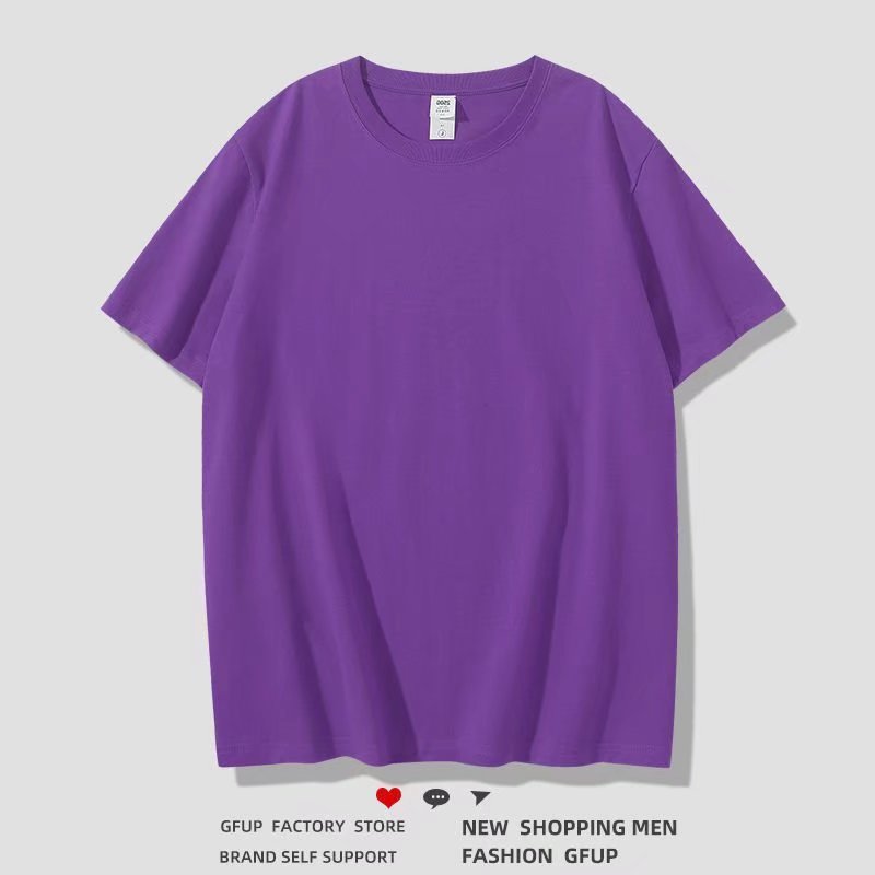 สไตล์ Basic t หลวม Match ร้อย ins2025 หลวมเสื้อแขนสั้นรอบคอฮ่องกง Slim-Fit สีทึบ 2026 สไตล์ผู้ชายผู้