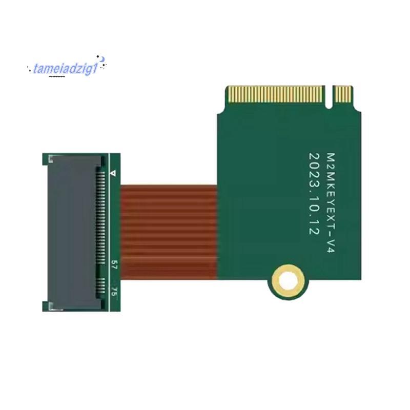 สําหรับ SSD 4TB 8TB NVME PCIe 4.0 SSD 2230 ถึง 2280 Solid State Drive DIY ดัดแปลง 90° บอร์ดอะแดปเตอร