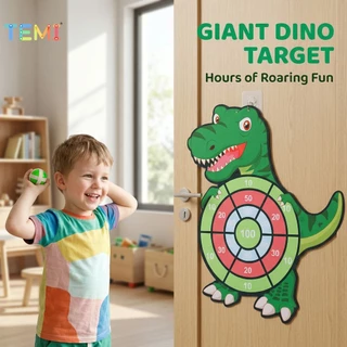 TEMI เด็ก Dart Ball เกมของเล่น Sticky Dart Board เกมปริศนาของเล่นของขวัญ