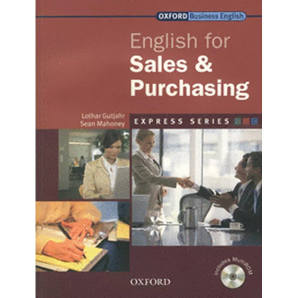 Bundanjai (หนังสือ) Express : English for Sales & Purchasing : Student's Book +Multi-ROM (P)