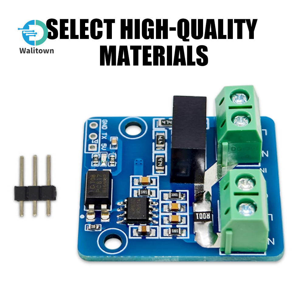 HLW8032 AC แรงดันไฟฟ้าและปัจจุบันโมดูลเอาต์พุตอนุกรม UART โมดูลการสื่อสาร