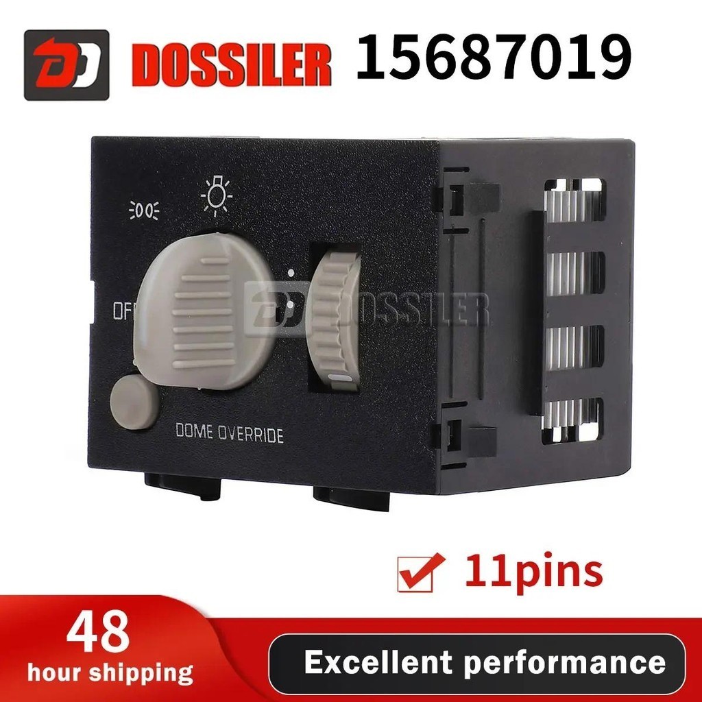15687019 Dossiler ไฟหน้าสวิตช์หรี่ไฟสําหรับ 1995-2009 Chevy GMC C1500 C2500 C3500 K1500 K2500 K3500 