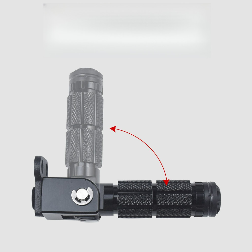 แผ่นวางเท้าหลังอะลูมิเนียมพับได้ ดัดแปลงสำหรับ Honda CGX150 รุ่นพิเศษ (รุ่นพิเศษ)