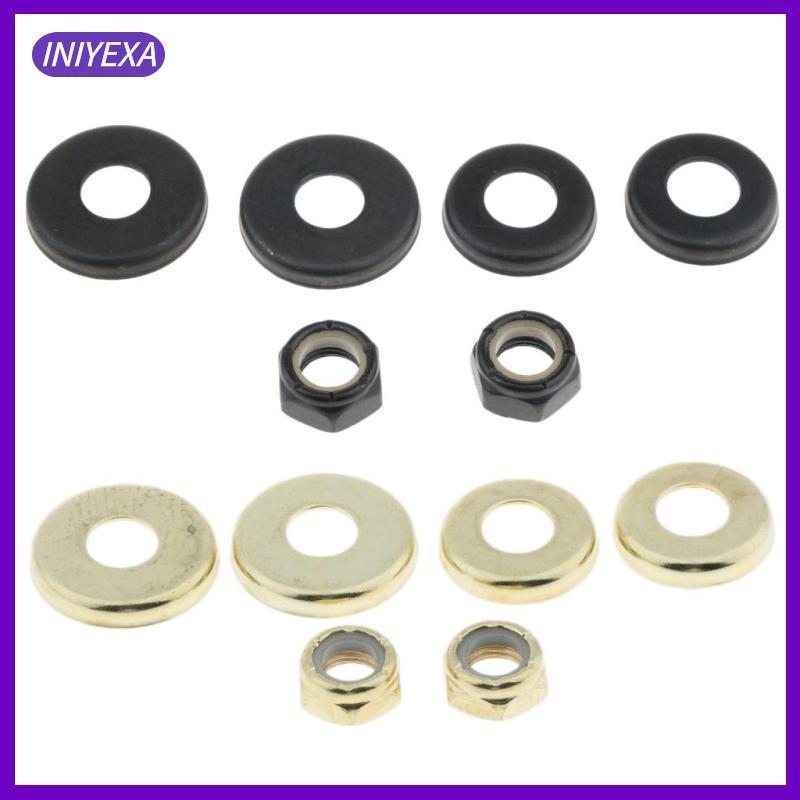 [Iniyexa] Bushings สำหรับ Longboard/Skateboard 4 ชิ้น ลดการกระแทกด้วยถั่วรวมอยู่
