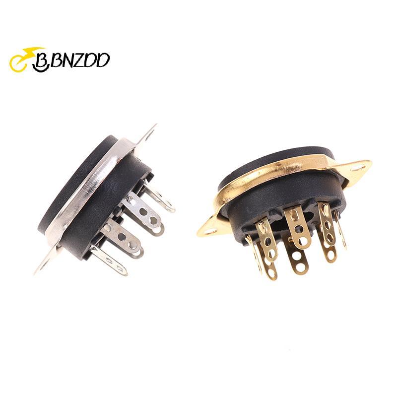 [BBNZDD] แชสซีเมาท์ 8pin Bakelite Tube Soet Base สําหรับ 6550B 6CA7 EL34 6L6 KT88 Vintage AMP DIY BV