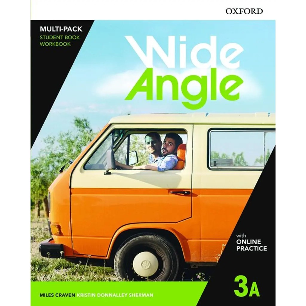 Bundanjai (หนังสือ) Wide Angle 3 : Student Book and Workbook A with Online Practice (P)