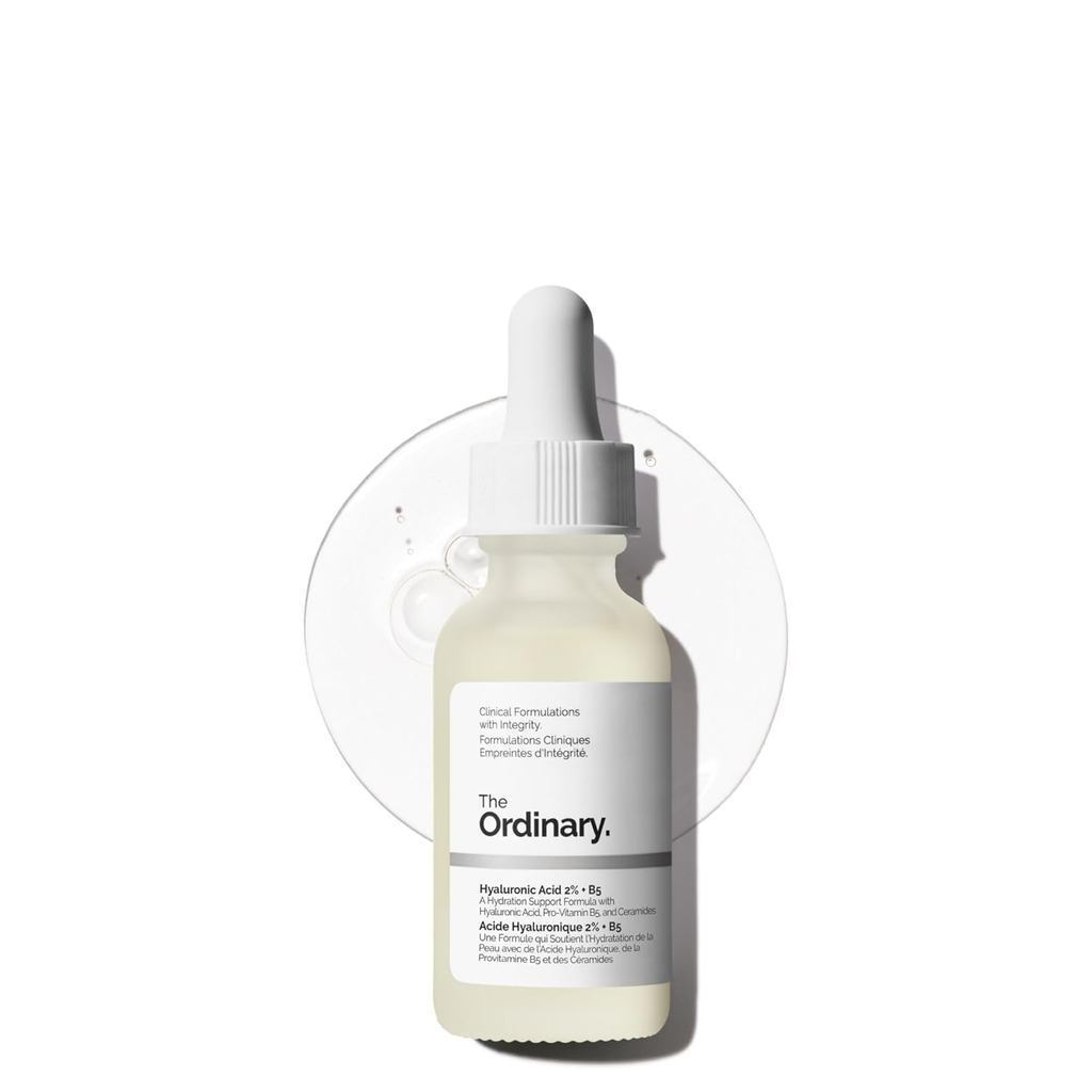 The Ordinary Hyaluronic Acid 2%+B5 (Containing Ceramide), Multi-Vitamin Moisturizing Essence ให้ผิวอ