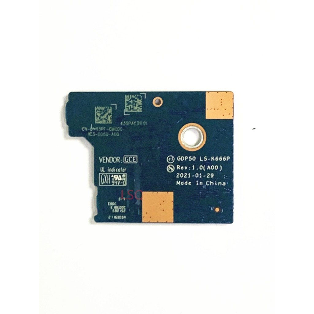 Dell M15 R5 R6 R7 การเชื่อมต่อคีย์บอร์ดบอร์ดขนาดเล็ก LS-K666P