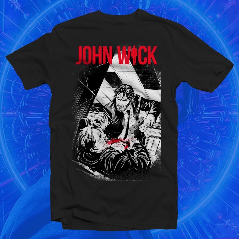John Wick Graphic Tee T Shirt Mens Shirt Mens T Shirt Mens T Shirt - Premium Seles