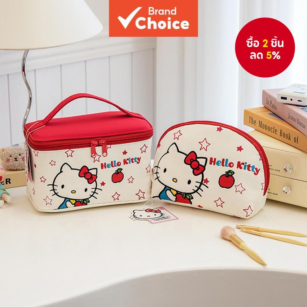 กระเป๋าเครื่องสําอางเดินทาง Sanrio, กระเป๋าจัดระเบียบ Hello Kitty Goyard, กล่องเก็บอุปกรณ์อาบน้ําแบบ