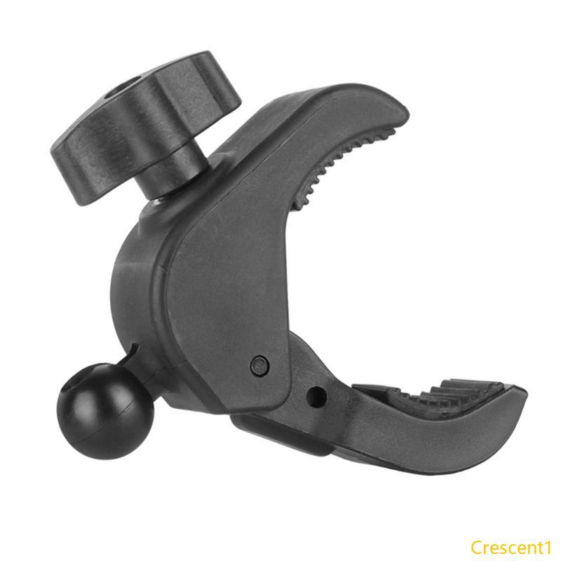 Crescent1 Claw Clamp Base Phone Holder 17mm Balls Head Bike Motorcycle Phone Mount Holder