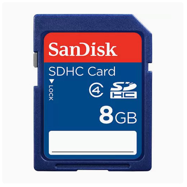 sdcard แท้ sdcard Sandisk Sandisk SD8G การ์ดเหมาะสําหรับ Canon Nikon การ์ดหน่วยความจํากล้องรถ SDHC ค