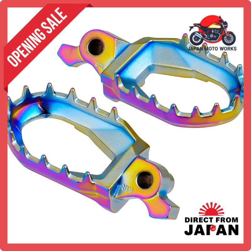 ZETA RACING MAX Foot Pegs - Compatible with YZ250F (2024-2026), YZ450F (2023-2026), YZ250FX/WR250 (2