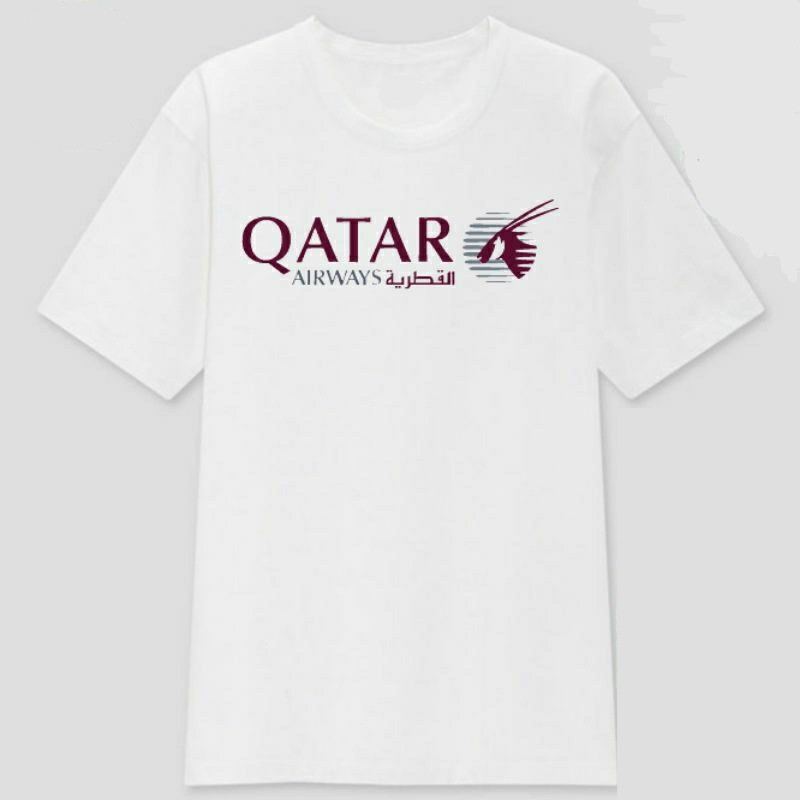 KATUN Qatar Airways Combed Cotton 20s เสื้อยืด Unisex