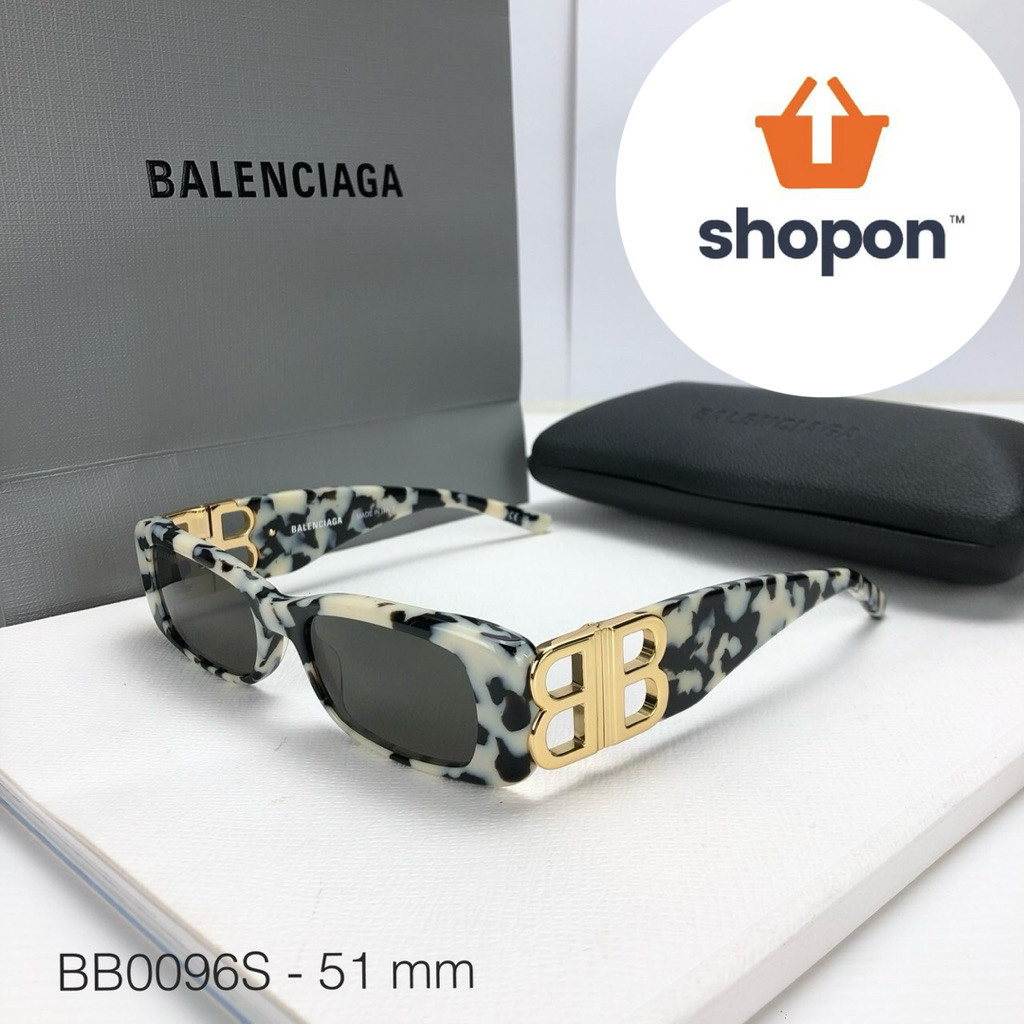 ลดราคา Newของแท้ 100% Balenciaga sunglasses BB0096Sของแท้ 100%