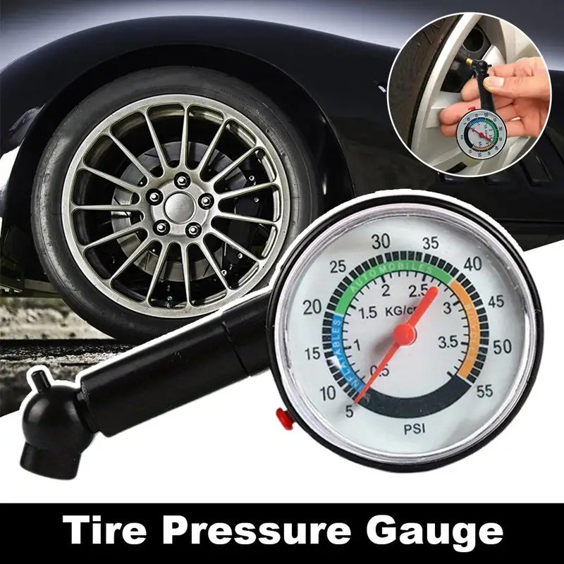 ล้อยาง Tyre Air Pressure Gauge Tester Portable Mini Auto Motor Car Truck Bike Tyre Rubber Air Pressu