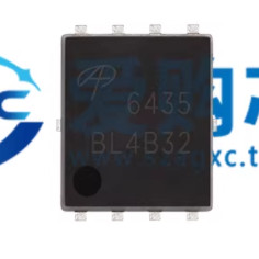 10 ชิ้น/ล็อต AON6435 Patch DFN5X6-8 การพิมพ์ 6435 Single P ช่อง 30V34A MOS Field Effect หลอด