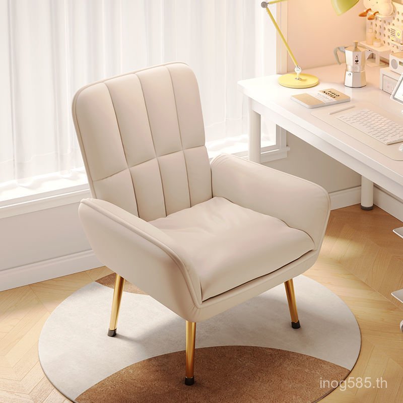 เทคโนโลยีผ้าเก้าอี้คอมพิวเตอร์เก้าอี้อพาร์ทเมนต์ขนาดเล็กโมเดิร์นหรูหราเก้าอี้โซฟา Influencer เดี่ยว 