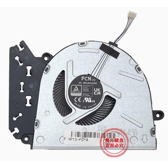 พัดลมระบายความร้อน CPU สําหรับ HP 15-FC 15-FD 15Z-FC 250 G10 255 G10 TPN-Q287 N38474-001