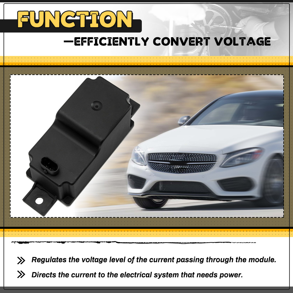 VR 3PIN A2059053414 Voltage Converter Module Fit for Mercedes-Benz GLC43 E43 E63 AMG 17-18