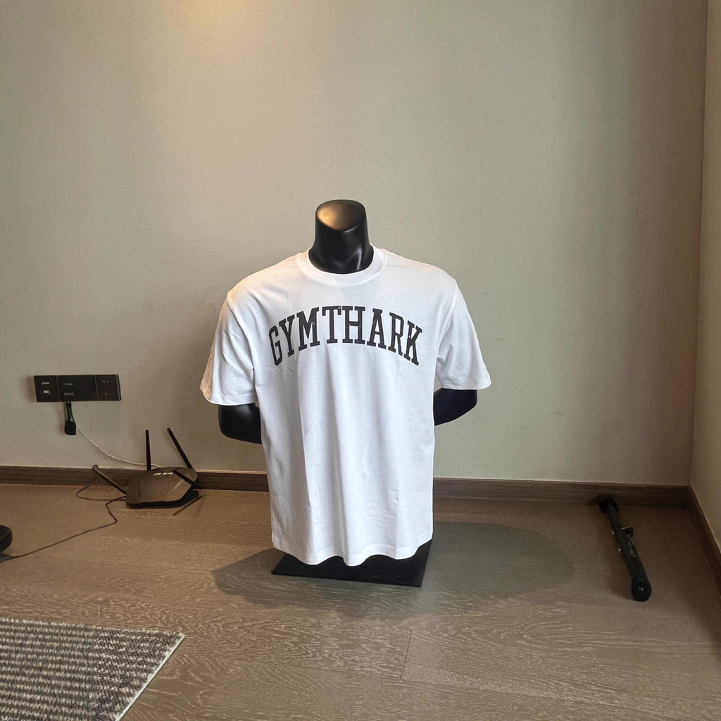 T2O8 Chris DaddysHomeCollegiateGymshark Heavyweight Loose Fit Gym Short Sleeve T Shirt