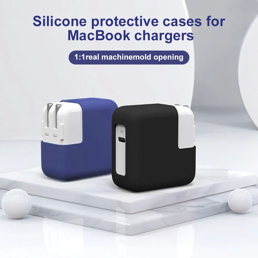 เคสซิลิโคน 2022 สําหรับ Macbook new air13.6 นิ้ว M2 A2681 30W 67W 35W M4 M3 Power Case for 29/45/60/