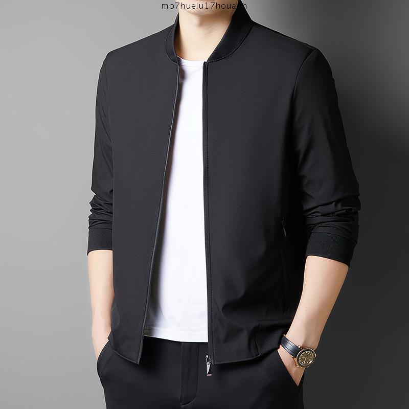 เสื้อแจ็คเก็ตคอจีน XIONGXIN ผ้าไมรโคร เนื้อดี นิ่มใส่สบาย มีซับใน ด้านในมีกระเป๋า