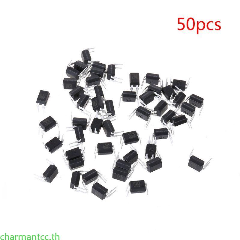 Charmantcc 50pcs PC817 PC817C PC817 C PC817 LTV817 K1010B Optocoupler สําหรับ Sharp