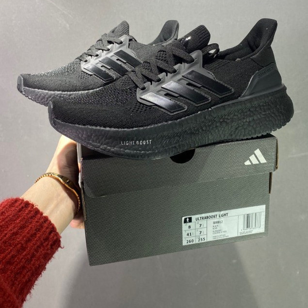 รองเท้าวิ่งผู้ชายและผู้หญิง Ultraboost Breathable Cushiing ID8812