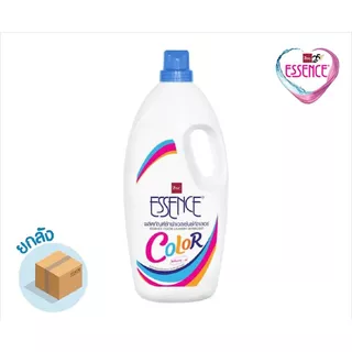 Essence ผลิตภัณฑ์ซักผ้าเอสเซ้นซ์ (สำหรับผ้าสี) 1900 มล. (1 ลัง บรรจุ 6 ขวด)