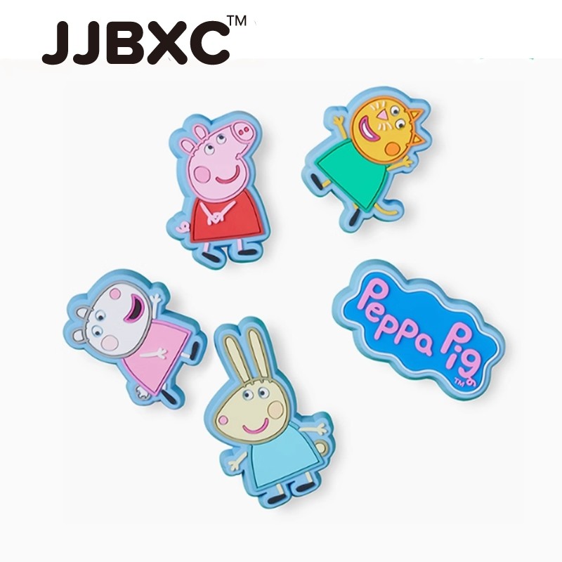 JJBCX Cartoon Piggy Peppa Fashion Shoes - Buckle with Holes