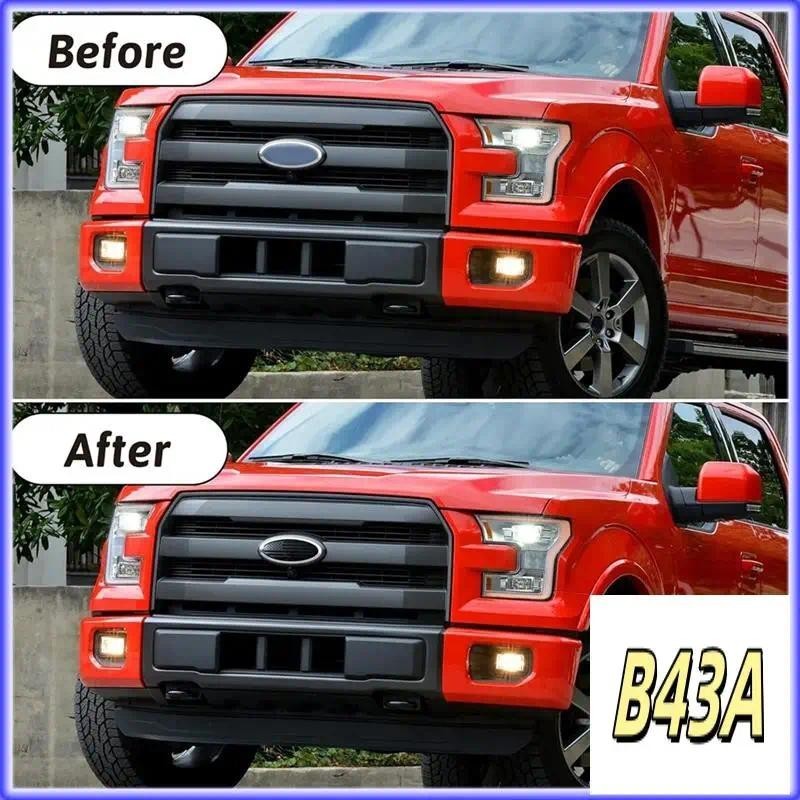 Sp-Front Grille ด้านหลัง Tailgate Emblem สําหรับ Ford, 9.5 นิ้ว US Flag Emblem โลโก้สําหรับ F150 Mus