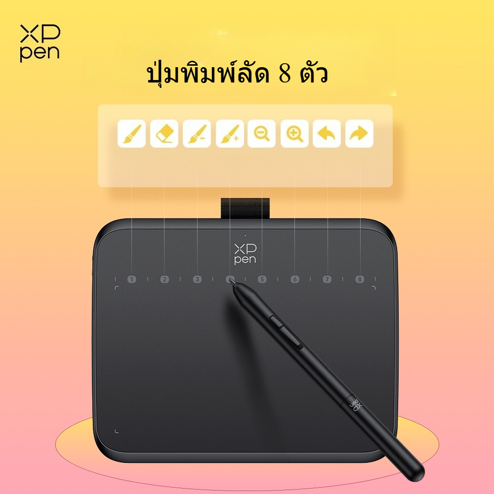 XPPen Digital Board Deco 640 ภาพวาดที่เขียนด้วยลายมือวาดกระดานที่วาดด้วยมือคอมพิวเตอร์สามารถเชื่อมต่