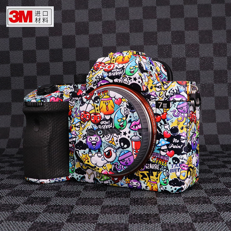 ฟิล์มเต็มตัว StartFly ที่เข้ากันได้กับ Sony A7M3 A7R3A สติ๊กเกอร์กล้อง SONY ผิวสัมผัส 3M