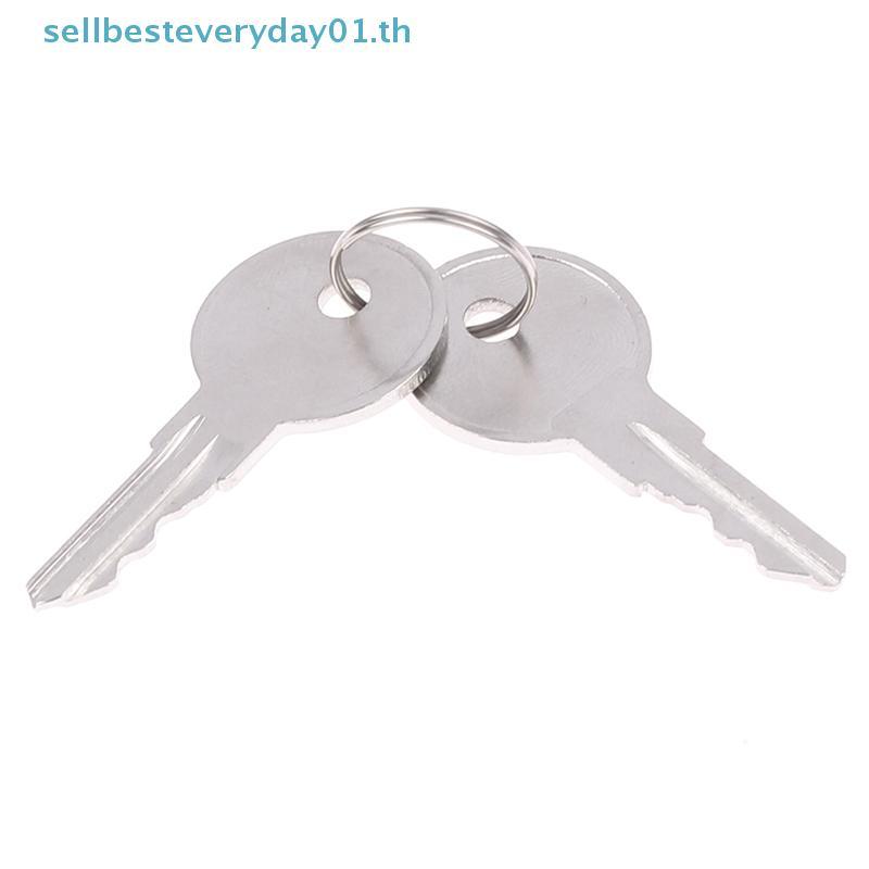 & Sellingbest & 2PCS Keychannel CH751 กุญแจทองแดง Universal Keys สําหรับลิฟท์ล็อคควบคุมตู้ห้องรถ T-H