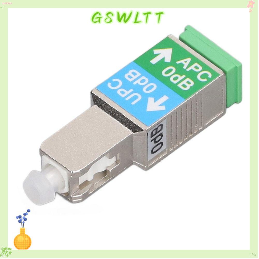 GSWLTT SC/UPC ชาย SC/APC หญิงอะแดปเตอร์, การสูญเสียต่ํา SM 9/125 อะแดปเตอร์ไฟเบอร์ออปติก, การแยกที่ยอดเยี่ยม 1200nm ถึง 1600nm Connector Coupler แสงไฟเบอร์