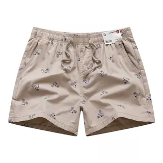 URBAN PIPE กางเกงขาสั้นผู้ชาย 28-34 สั้นเหนือเข่า เอวยางยืด กางเกง กางเกง ขาสั้น ชาย ผ้ายืด Fashio Cotton Shorts 526150