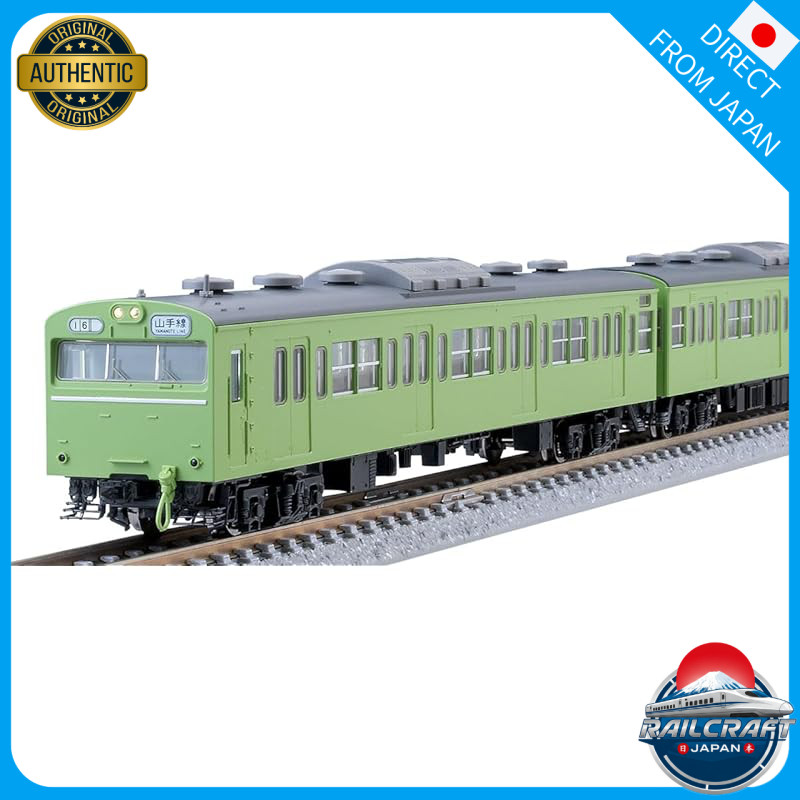 TOMYTEC TOMIX N Gauge National Railways 103 Series High-Cab ATC Car - Uguisu Basic Set Train Model