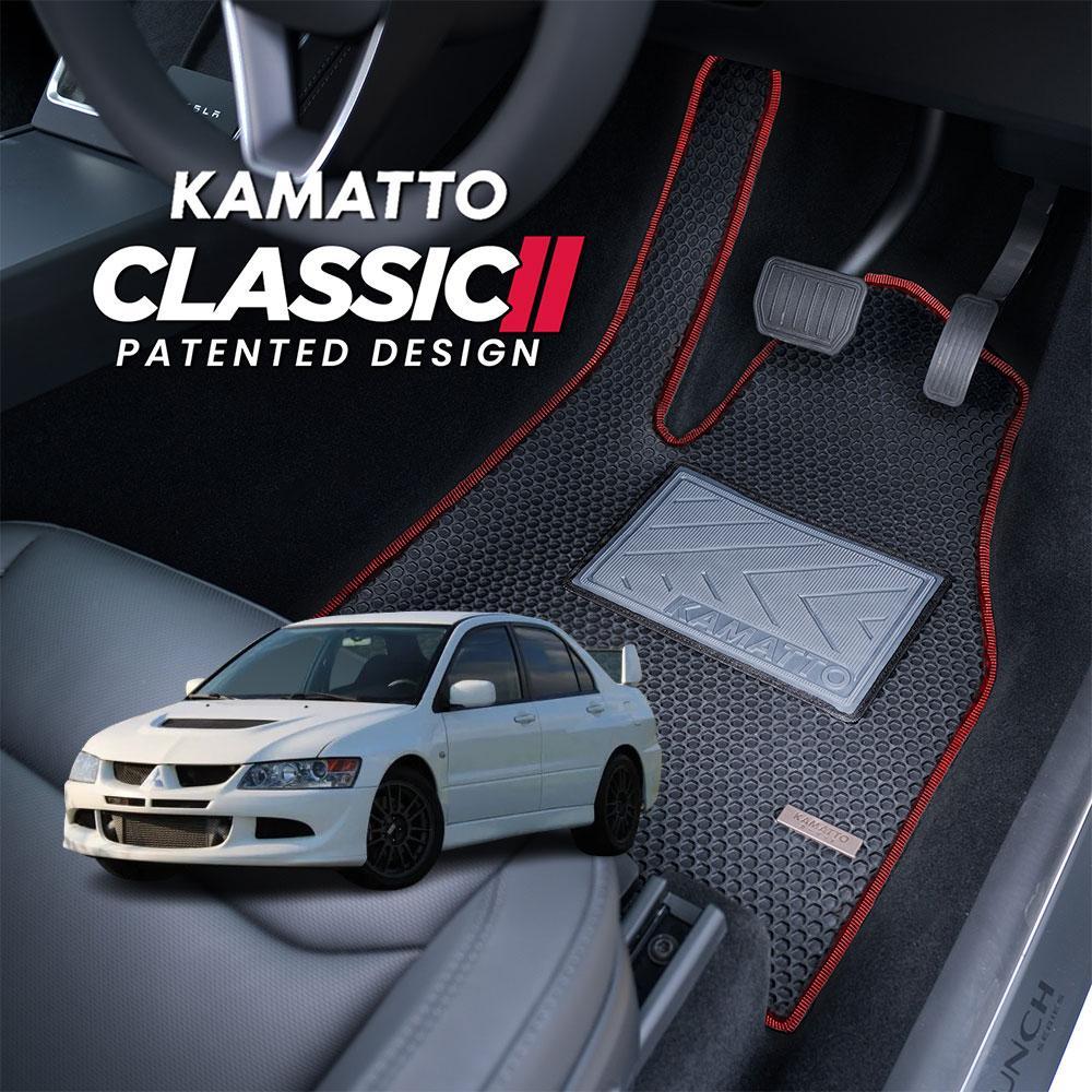 Kamatto Classic Mitsubishi Lancer Evolution 9 (2005-2007) พรมปูพื้นและพรมรถยนต์