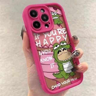 เคส OPPO A6X A6 A6T A6T Pro A6S A6 Pro A5X A5 A5 Pro A5i A3X A3 A74 5G A3 Pro A60 A83 A91 A59S การ์ตูนไดโนเสาร์chan