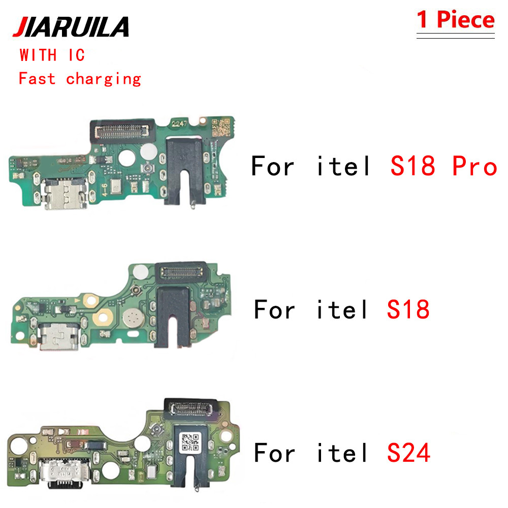 พร้อม IC For imel S18 S18 Pro S24 พอร์ตชาร์จ USB Flex Cable พร้อมไมโครโฟน