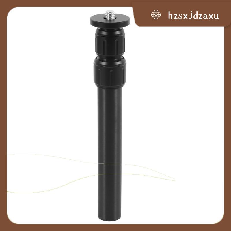hzsxjdzaxuXILETU XM-263A Professional อลูมิเนียม Extension Rod Stick Pole 1/4 นิ้ว 3/8 สําหรับเกลียว Stabilizer Rod Monopod ขาตั้งกล้อง Central