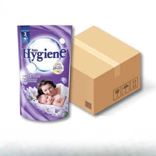 (ยกลังX1 ลัง 24ถุง) Hygiene ไฮยีน น้ำยาปรับผ้านุ่ม สูตรมาตรฐาน ขนาด 500มล. เลือกกลิ่นได้