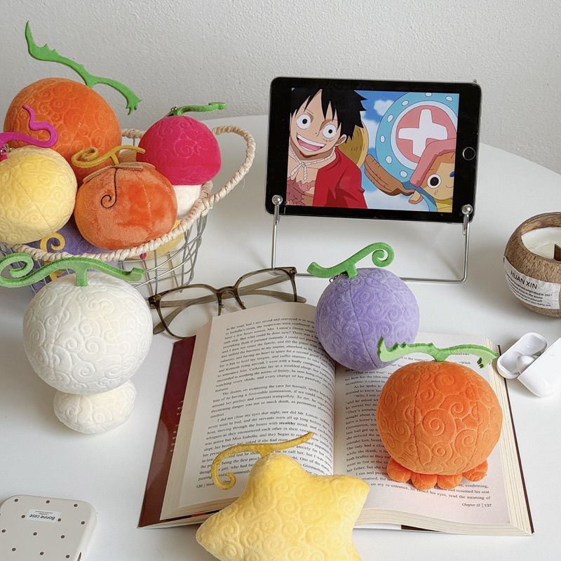 【พร้อมส่ง】one piece devils fruit one piece devils fruit plushie ONE PIECE Devil Fruits Toys Cake Dec